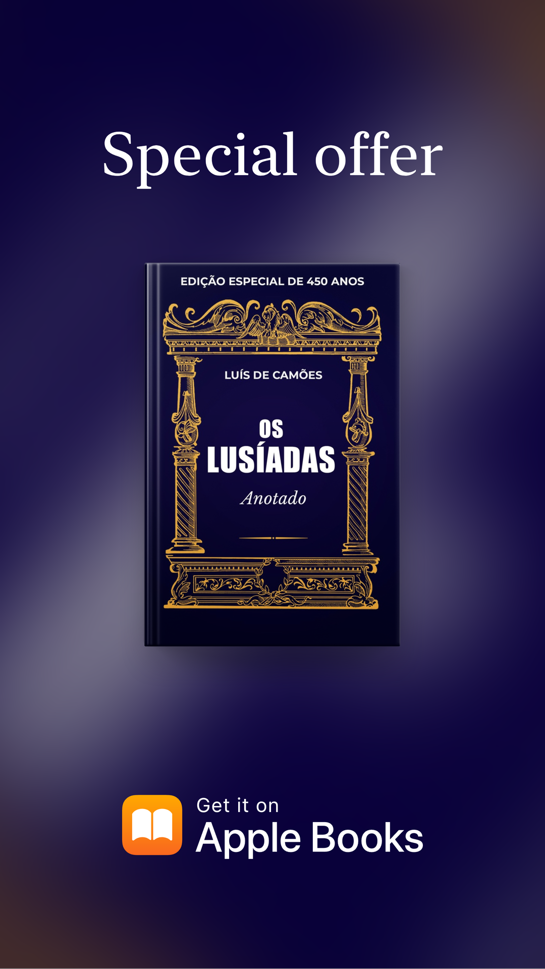 Os Lusíadas Anotado Apple Books banner